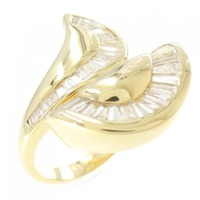 K18YG ダイヤモンド リング