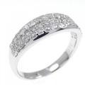 PT パヴェ ダイヤモンド リング 0.72CT