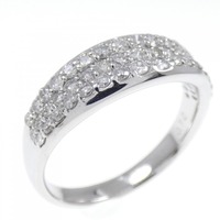 PT パヴェ ダイヤモンド リング 0.72CT