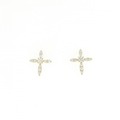 【リメイク】K18YG ダイヤモンド ピアス 0.20CT