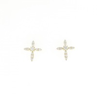 【リメイク】K18YG ダイヤモンド ピアス 0.20CT