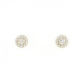 【リメイク】K18YG ダイヤモンド ピアス 0.26CT