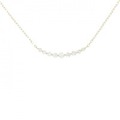 K18YG ダイヤモンド ネックレス 0.20CT