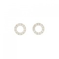 【リメイク】K18YG ダイヤモンド ピアス 0.50CT