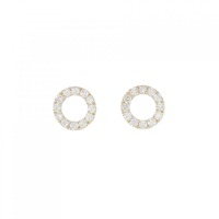 【リメイク】K18YG ダイヤモンド ピアス 0.50CT