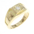K18YG ダイヤモンド リング 0.15CT