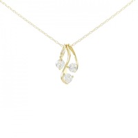 K18YG 2WAY ダイヤモンド ネックレス 0.51CT