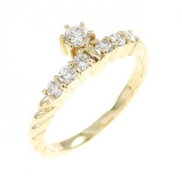 K18YG ダイヤモンド リング 0.24CT
