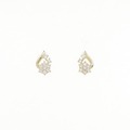 【リメイク】K18YG ダイヤモンド ピアス 0.20CT