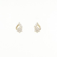 【リメイク】K18YG ダイヤモンド ピアス 0.20CT