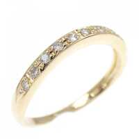 K18YG ダイヤモンド リング 0.10CT