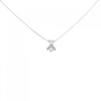 K18WG ダイヤモンド ネックレス 0.10CT