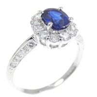 PT サファイヤ リング 0.85CT