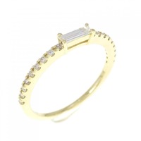 【新品】K18YG ダイヤモンド リング 0.11CT