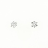 【リメイク】PT/ST ダイヤモンド ピアス 0.300CT 0.338CT E I1 VG-GOOD