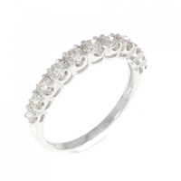 K18WG ダイヤモンド リング 0.50CT