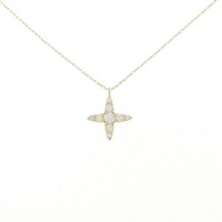 【リメイク】K18YG ダイヤモンド ネックレス 0.15CT