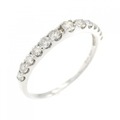 K18WG ダイヤモンド リング 0.50CT