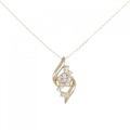 【新品】K18YG ダイヤモンド ネックレス 0.30CT