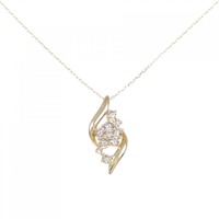 【新品】K18YG ダイヤモンド ネックレス 0.30CT