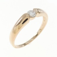 K18PG ダイヤモンド リング 0.203CT