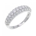 PT パヴェ ダイヤモンド リング 1.00CT
