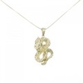 【新品】K18YG ダイヤモンド ネックレス 0.01CT