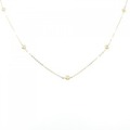 K18YG ダイヤモンド ネックレス 0.20CT