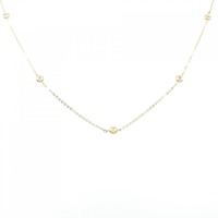 K18YG ダイヤモンド ネックレス 0.20CT