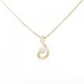 K18YG ダイヤモンド ネックレス 0.523CT