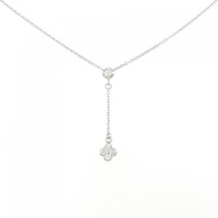 PT フラワー ダイヤモンド ネックレス 0.05CT