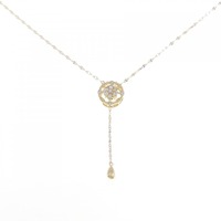 K18YG ダイヤモンド ネックレス 0.20CT