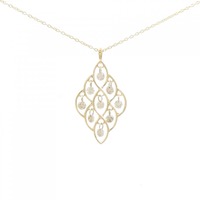K18YG ダイヤモンド ネックレス 0.45CT