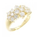 K18YG ダイヤモンド リング 1.05CT