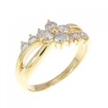 K18YG ダイヤモンド リング 0.50CT