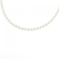 シルバークラスプ アコヤパール ネックレス 4-4.5mm