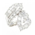 PT ダイヤモンド リング 3.73CT
