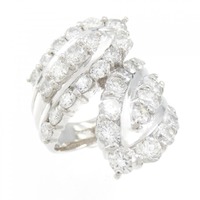 PT ダイヤモンド リング 3.73CT