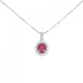 PT ルビー ネックレス 4.230CT
