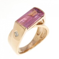 K18PG トルマリン リング 2.46CT