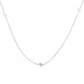 K18WG ダイヤモンド ネックレス 1.00CT