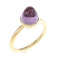 K18YG アメジスト リング