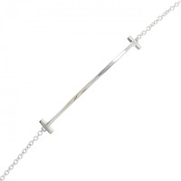 ティファニー Tスマイル ブレスレット