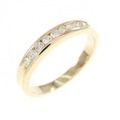 K18YG ダイヤモンド リング 0.18CT