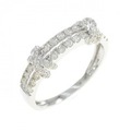 K18WG ダイヤモンド リング 0.50CT