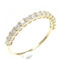 K18YG ダイヤモンド リング 0.30CT