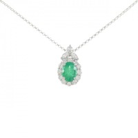 PT エメラルド ネックレス 0.89CT