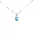 PT ジルコン ネックレス 3.45CT