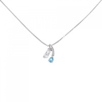 PT パライバトルマリン ネックレス 0.133CT
