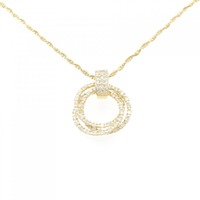 K18YG ダイヤモンド ネックレス 2.00CT